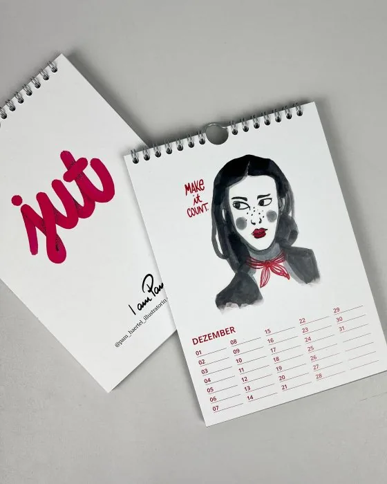 Kunstvolle Kalender für jeden Moment