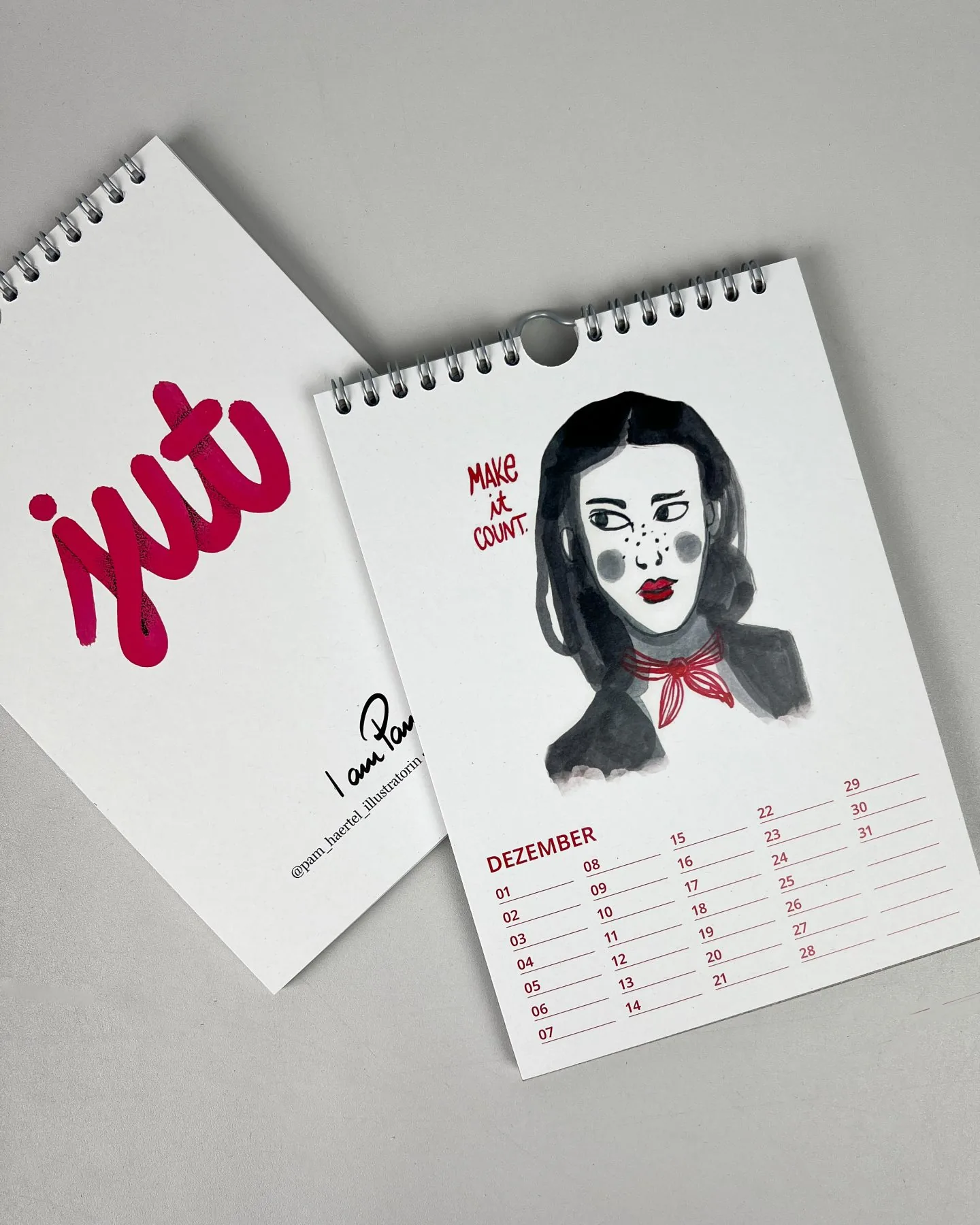 Kunstvolle Kalender für jeden Moment